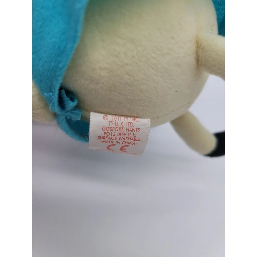 Ty Peppa Pig Rebecca Rabbit Blue  Dress 2011  Stuffed Animal Toy